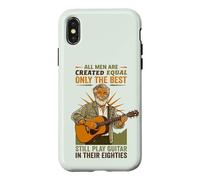 Carcasa para iPhone X/XS Todos los Hombres crearon la Mejor Guitarra en Sus Ochenta 80