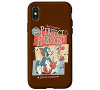 Carcasa para iPhone X/XS Tom and Jerry Best Friends In Harmony