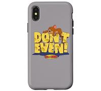 Carcasa para iPhone X/XS Tom and Jerry Don't Even