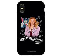 Carcasa para iPhone X/XS Tom & Jerry Movie What is Happening