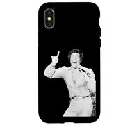 Carcasa para iPhone X/XS Tom Jones Live No es Inusual Gira por Estados Unidos 1983