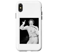 Carcasa para iPhone X/XS Tom Jones no es Inusual Gira por Estados Unidos en Vivo 1983