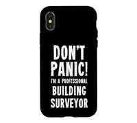 Carcasa para iPhone X/XS Topógrafo de Edificios