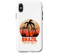 Carcasa para iPhone X/XS Toquinho Beach Brasil