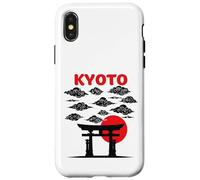 Carcasa para iPhone X/XS Torii Gate Sunrise Kioto Nubes Edición de Fans de Viaje