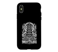 Carcasa para iPhone X/XS Torre De La Quietud Cielo Apilado En La Pagoda De La Sombra