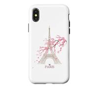 Carcasa para iPhone X/XS Torre Eiffel de París el Signo de Amor Francia Parisian Home
