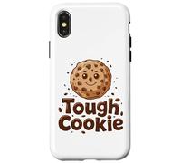 Carcasa para iPhone X/XS Tough Cookie con chispas de Chocolate Kawaii horneando Mom Life
