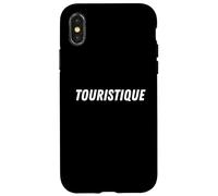 Carcasa para iPhone X/XS Touristique Costume French Tourism Travel To France Tourists