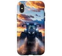 Carcasa para iPhone X/XS Tractor Agricultor Agricultura arado Original Cosecha