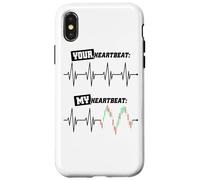 Carcasa para iPhone X/XS Trader Latido del Corazón My Heartbeat Acciones Bolsa Forex
