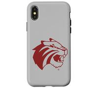 Carcasa para iPhone X/XS Trinity University Tigers Mascot Head Lee Roy
