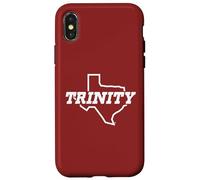 Carcasa para iPhone X/XS Trinity University Tigers State of Texas Logo