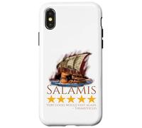 Carcasa para iPhone X/XS Trirreme Griego Antiguo - Batalla de Salamina - History Meme