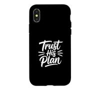 Carcasa para iPhone X/XS Trust His Plan