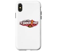 Carcasa para iPhone X/XS Trust Me I'D Shock That Funny EMT Nurse Paramedic EKG Design