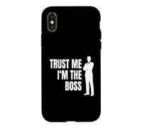 Carcasa para iPhone X/XS Trust Me I'm The Boss Director De División Jefe