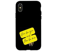 Carcasa para iPhone X/XS Tú Eres Tú y Yo sé Yo