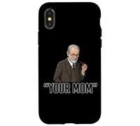 Carcasa para iPhone X/XS Tu Mamá Psicoanalista Divertido