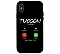 Carcasa para iPhone X/XS Tucson está Llamando y Debo IR a Arizona de Viaje
