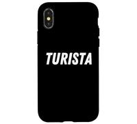 Carcasa para iPhone X/XS Turista Travel Costume Spanish Tourism Outfit Spain Tourist