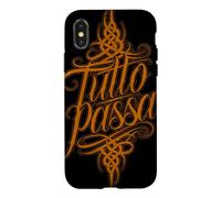 Carcasa para iPhone X/XS Tutto Passa Todo Pasa Dicho Italiano