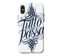 Carcasa para iPhone X/XS Tutto Passa Todo Pasa Dicho Italiano