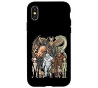 Carcasa para iPhone X/XS Ultimate Cryptid Squad Criaturas Míticas
