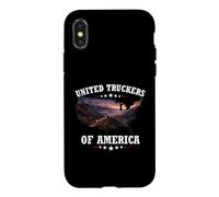 Carcasa para iPhone X/XS United Truckers of America Camionero Conductor de Camión