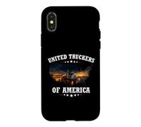 Carcasa para iPhone X/XS United Truckers of America Camionero Conductor de Camión