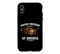 Carcasa para iPhone X/XS United Truckers of America Camionero Conductor de Camión