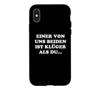 Carcasa para iPhone X/XS Uno de Nosotros es más Inteligente Que tú.
