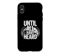 Carcasa para iPhone X/XS Until All Have Heard Christian Duty Jesus Christ God Lover