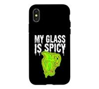 Carcasa para iPhone X/XS Uranium Glass Collector My Glass Is Spicy