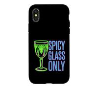 Carcasa para iPhone X/XS Uranium Glass Collector Spicy Glass Only