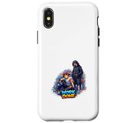 Carcasa para iPhone X/XS Urban Dual Force Street Art Gráfico