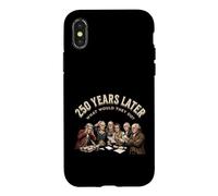 Carcasa para iPhone X/XS USA 250 ¿Qué harían los Padres fundadores