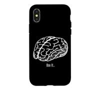 Carcasa para iPhone X/XS Úsalo Divertido para Usar tu Cerebro.