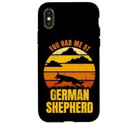 Carcasa para iPhone X/XS Usted me Tuvo en Pastor alemán Perro de pastoreo