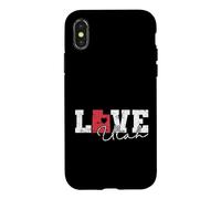 Carcasa para iPhone X/XS Utah Amor Estados Unidos América Estado