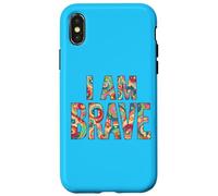 Carcasa para iPhone X/XS Valiente Courage Bravery Mejora Pronto