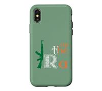 Carcasa para iPhone X/XS Verano Up The Ra Irish Heritage Celtic Pride Music & Craic