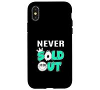 Carcasa para iPhone X/XS Verde Azulado Claro Aqua Color Never Sold out Aqua Graphic