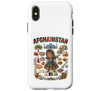 Carcasa para iPhone X/XS Vestido Tradicional de Princesa afgana para niños