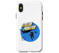 Carcasa para iPhone X/XS Viaje de Astronauta Espacial de la Frontera Estelar de Ciencia ficción