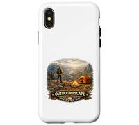 Carcasa para iPhone X/XS Viaje en el Desierto espíritu de Aventura al Aire Libre