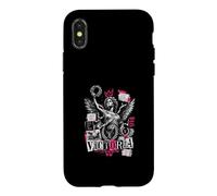 Carcasa para iPhone X/XS Victoria Veni Vidi Vici Victoria favorece a los audaces