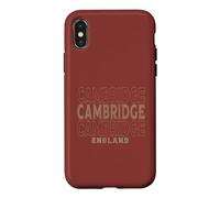 Carcasa para iPhone X/XS Vintage Cambridge Inglaterra