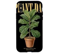 Carcasa para iPhone X/XS Vintage Fiddle-Leaf Higuera Planta Papá Naturaleza Flora Jardinero