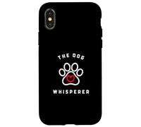 Carcasa para iPhone X/XS Vintage Funny The Dog Whisperer for Dog Lover